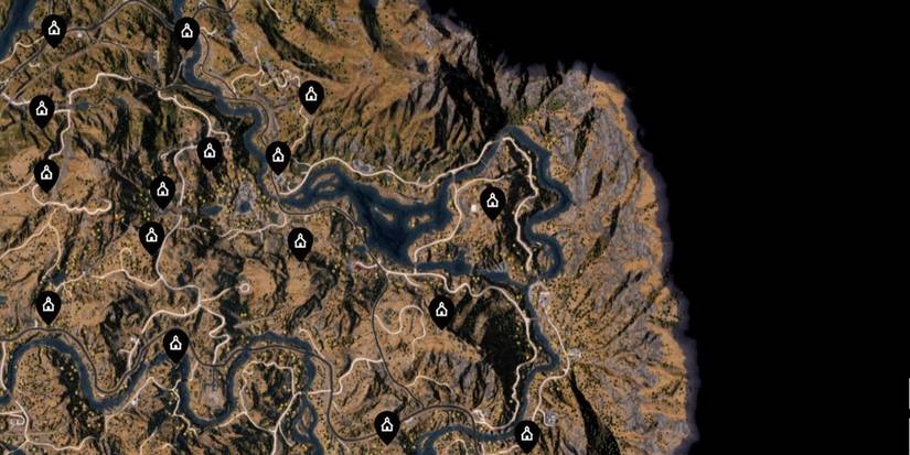 Map of all shrines Farcry 5