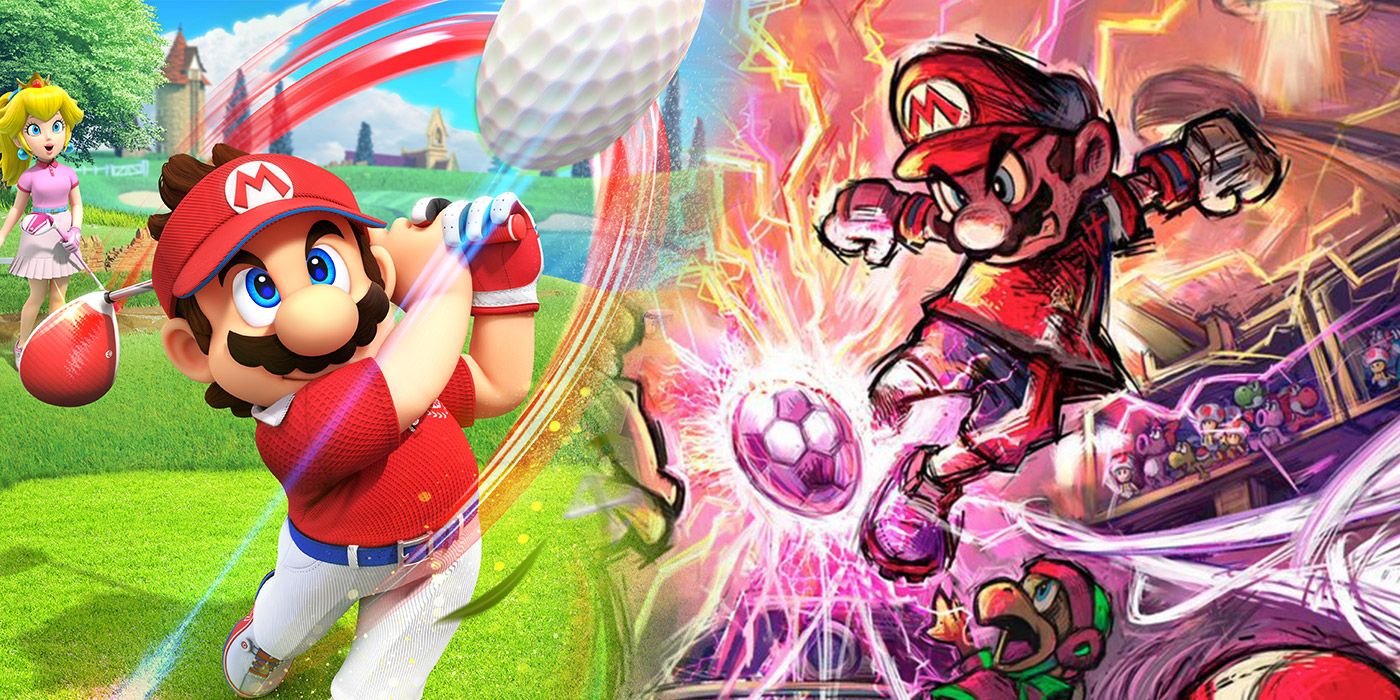 Mario Golf Super Mario Strikers