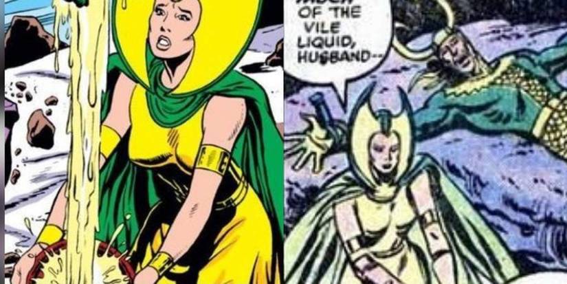 Norse God Loki's Wife Sigyn