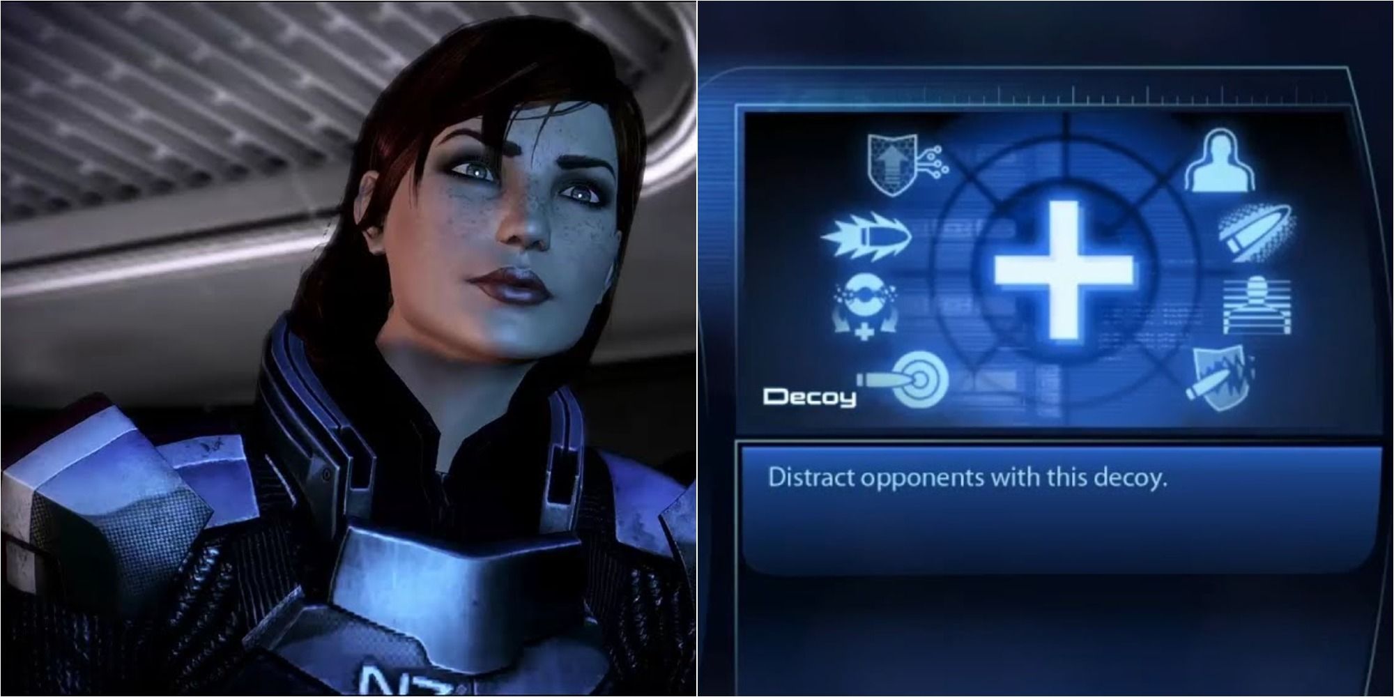 Mass Effect 3 Featured Split Image Of Shepard And Bonus Powers