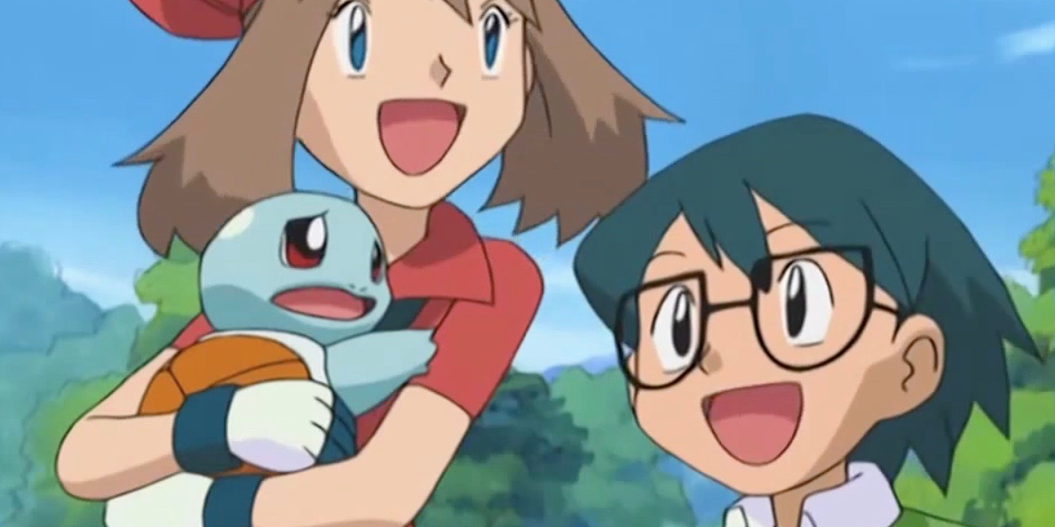 Max and May with Squirtle