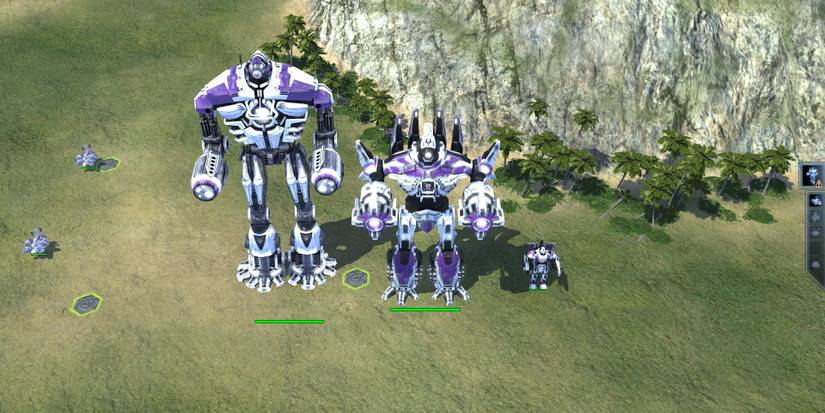 Mechs in Supreme Commander 2