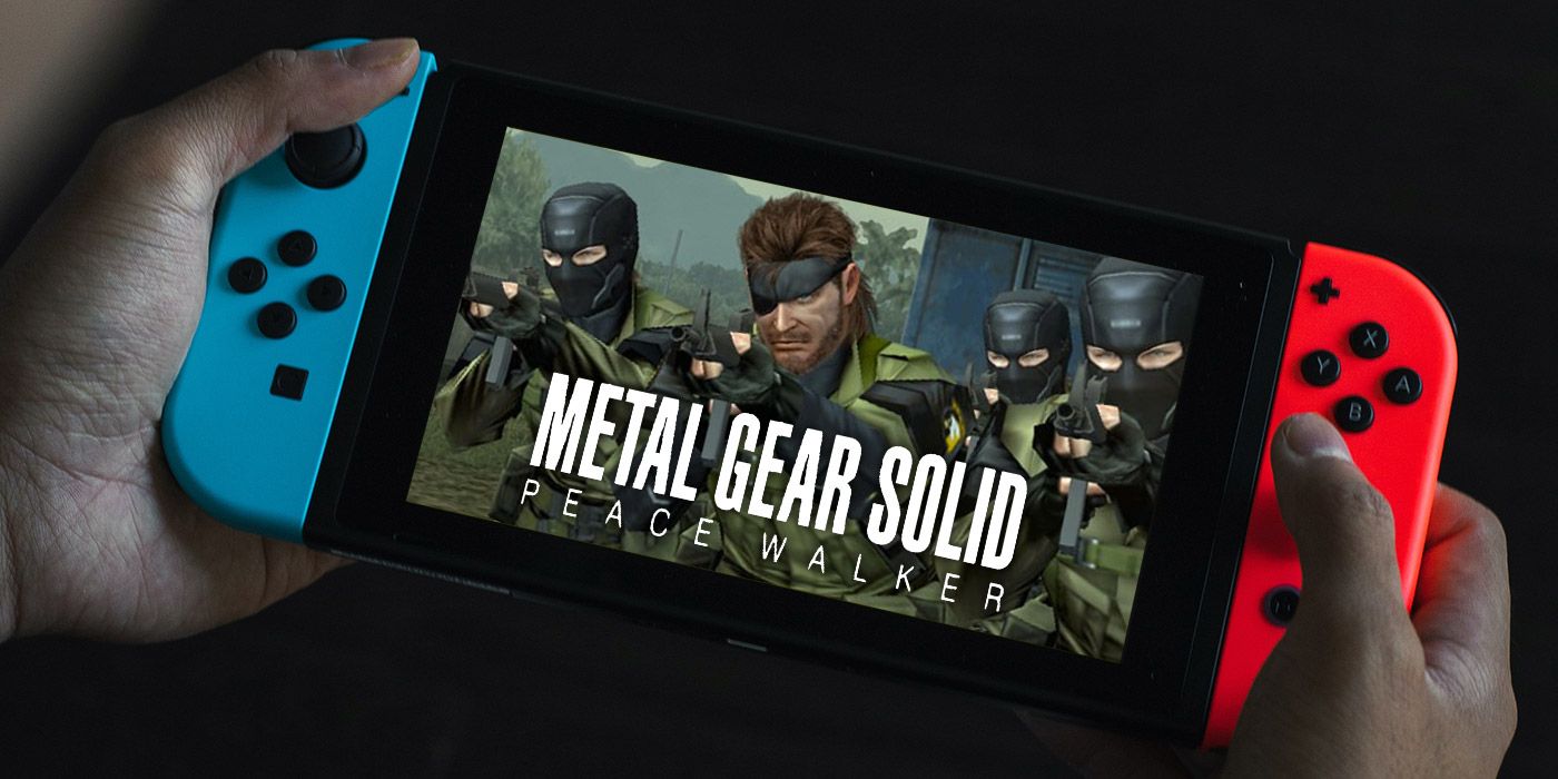 Metal Gear Solid Peace Walker Nintendo Switch