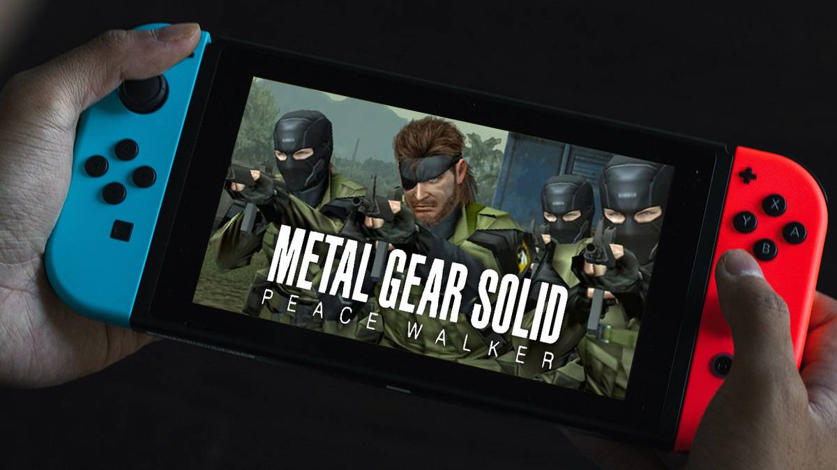 Metal Gear Solid Peace Walker Nintendo Switch