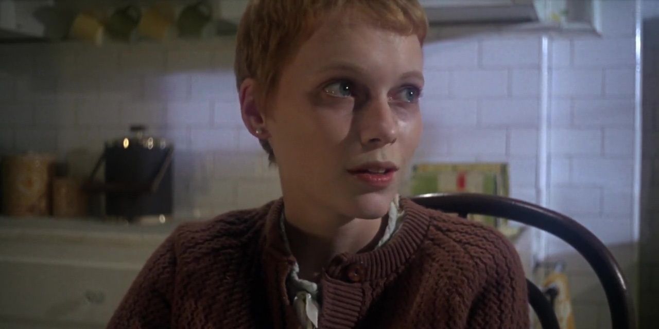 Mia Farrow as Rosemary in Rosemary's Baby