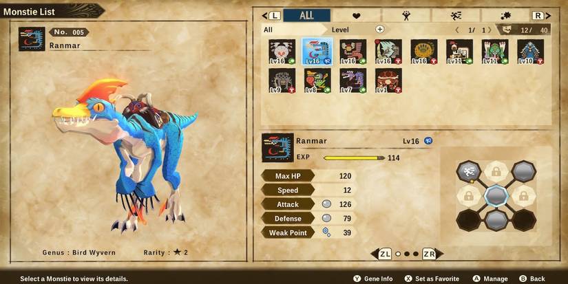 Velocidrome from Monster hunter stories 2