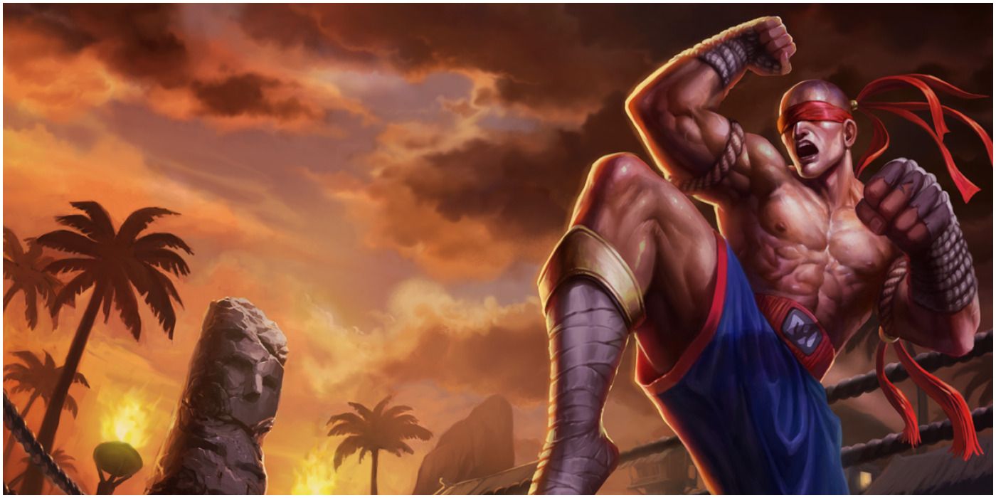 Muay Thai Lee Sin Splash ARt