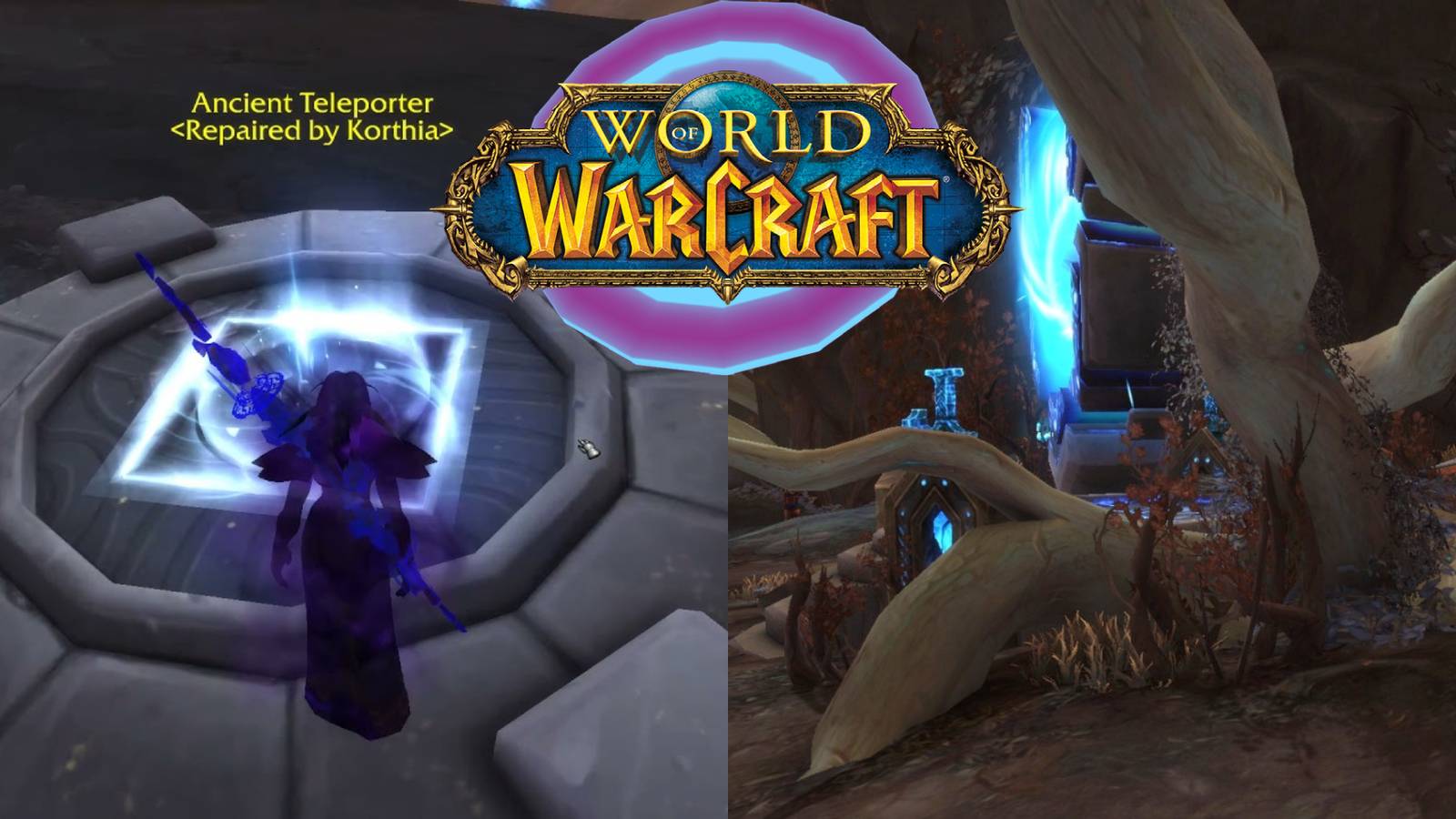 World of Warcraft teleporter repair kit in use