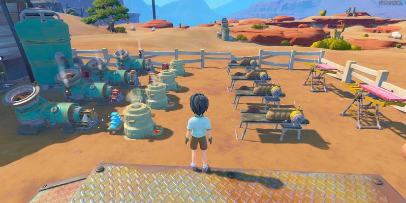 My Time At Sandrock game players workshop outdoor