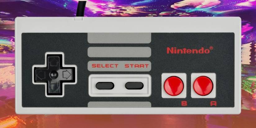 NES controller against VHS picture of Mancunian arcade NQ64