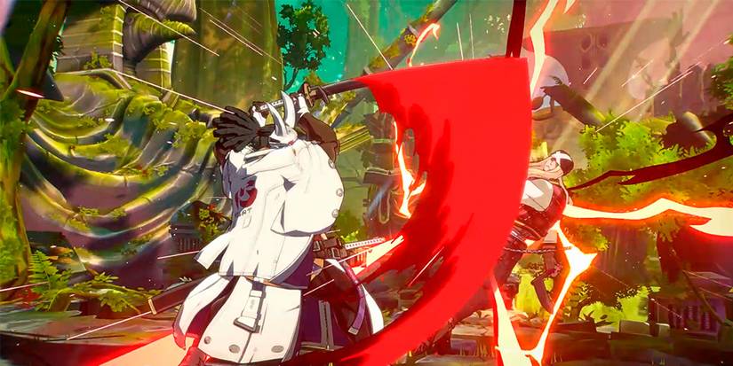 Nagoriyuki using an upward slash