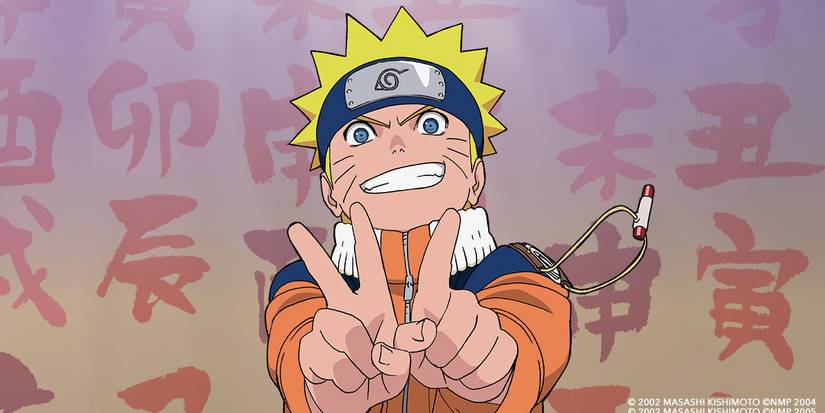 Nature Uzumaki holding up fingers