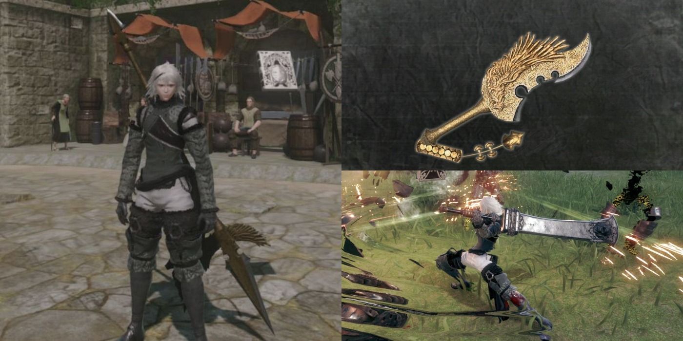 Nier Replicant: nier with weapons