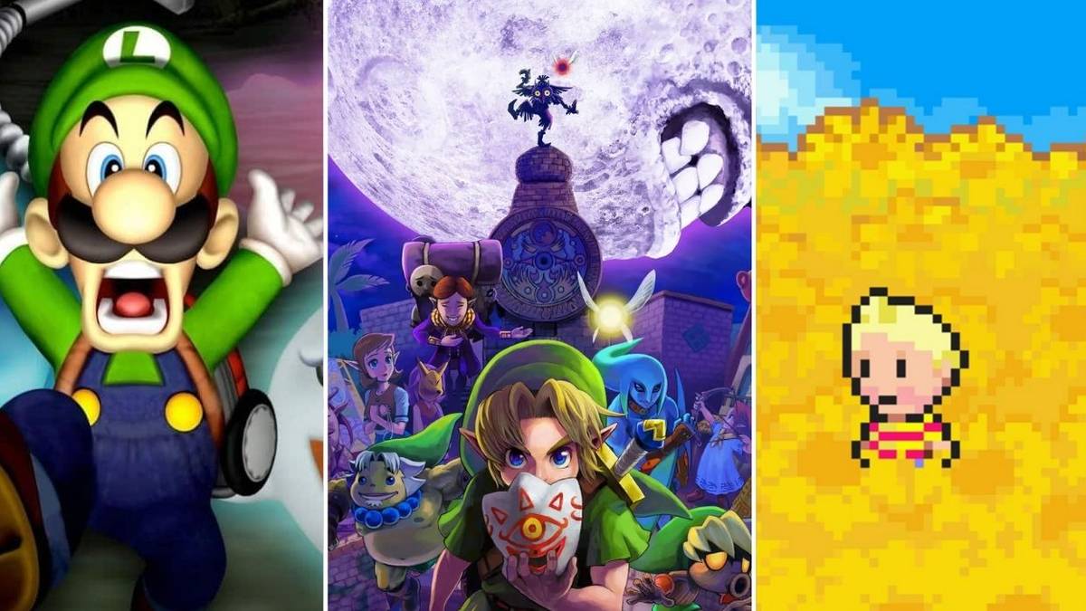 Nintendo Dark Games Majora's Mask Luigi's Mansion Mother 3