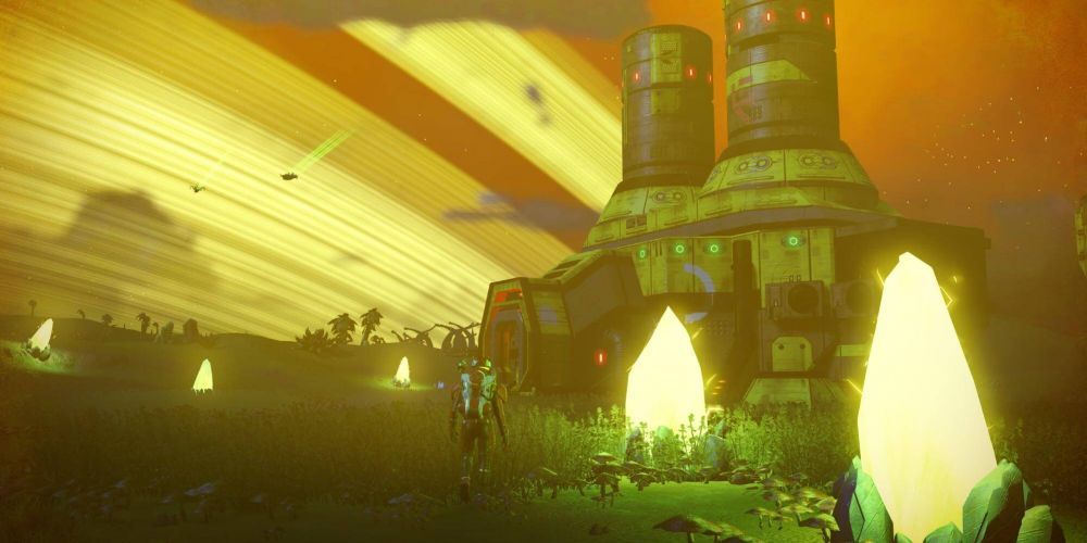 Storm Crystals Are Found On Planets With Extreme Weather In No Man's Sky