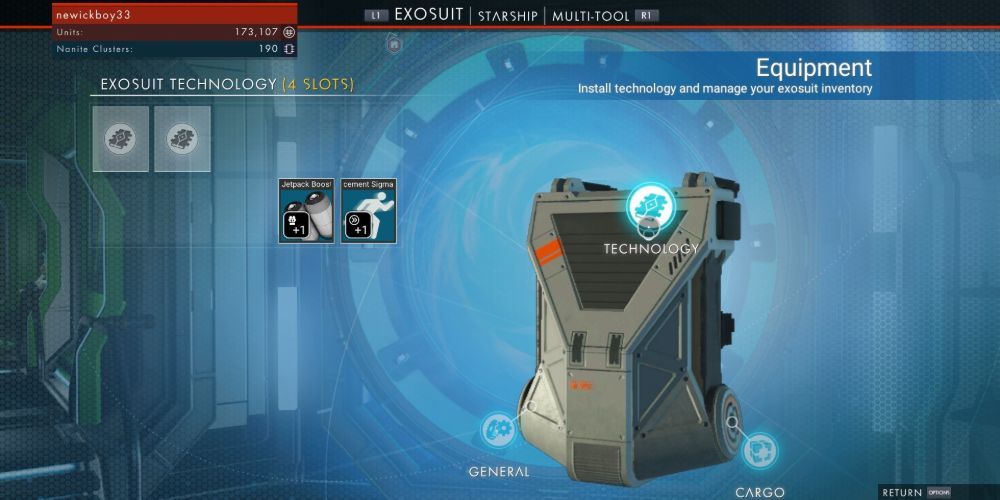 The Players Exosuit In No Man's Sky Can Be Upgraded Throughout The Game