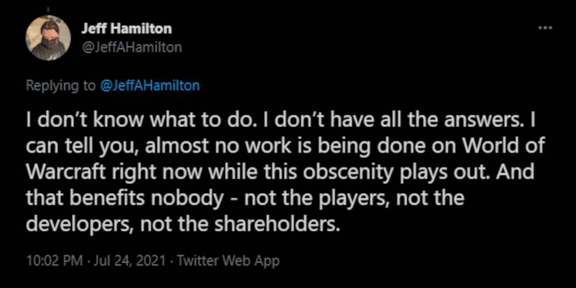 World of Warcraft Updates on Hold Due to Activision Blizzard Sexual Harassment Lawsuit