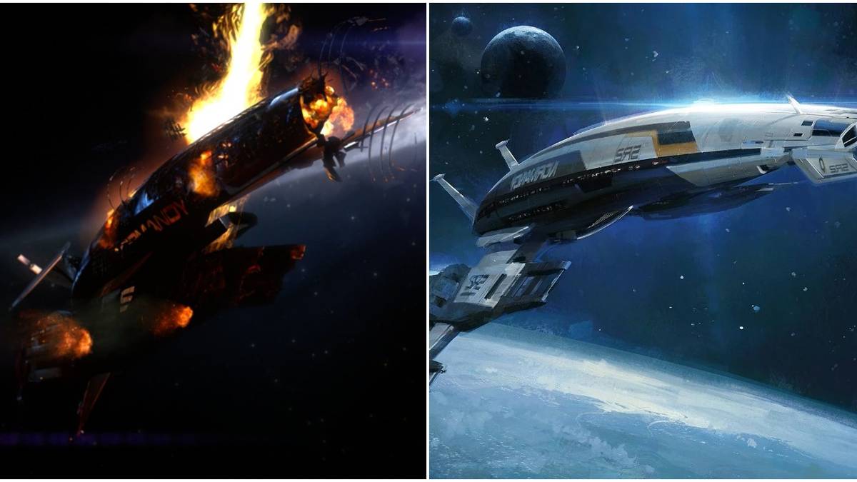 Normandy in Mass Effect 2