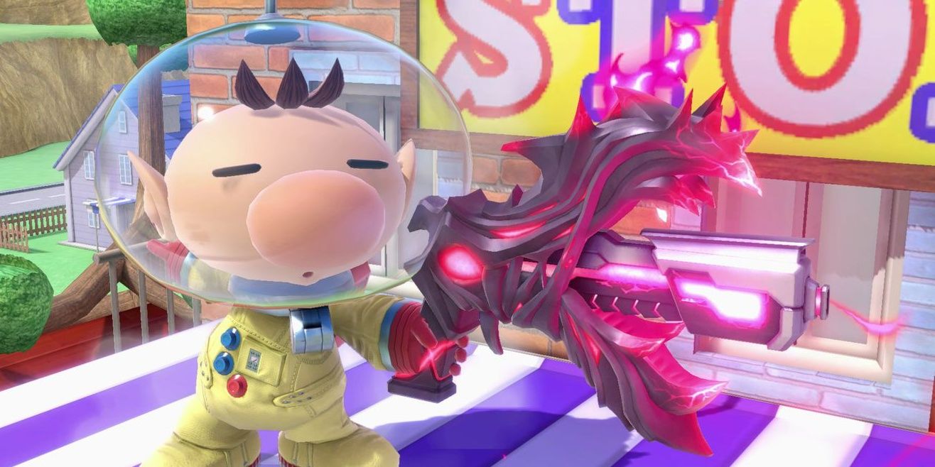 Olimar With A Weapon Item Smash Ultimate