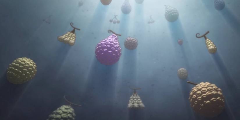 Devil Fruit falling One Piece