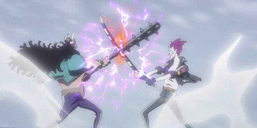 Kaido fighting One Piece