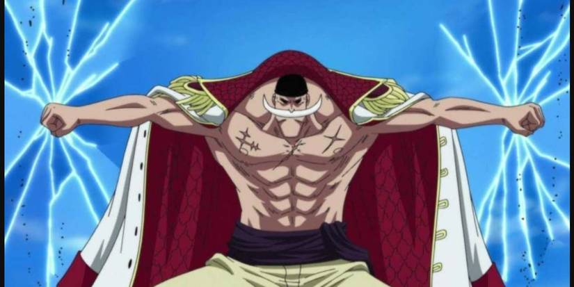 Whitebeard using powers One Piece