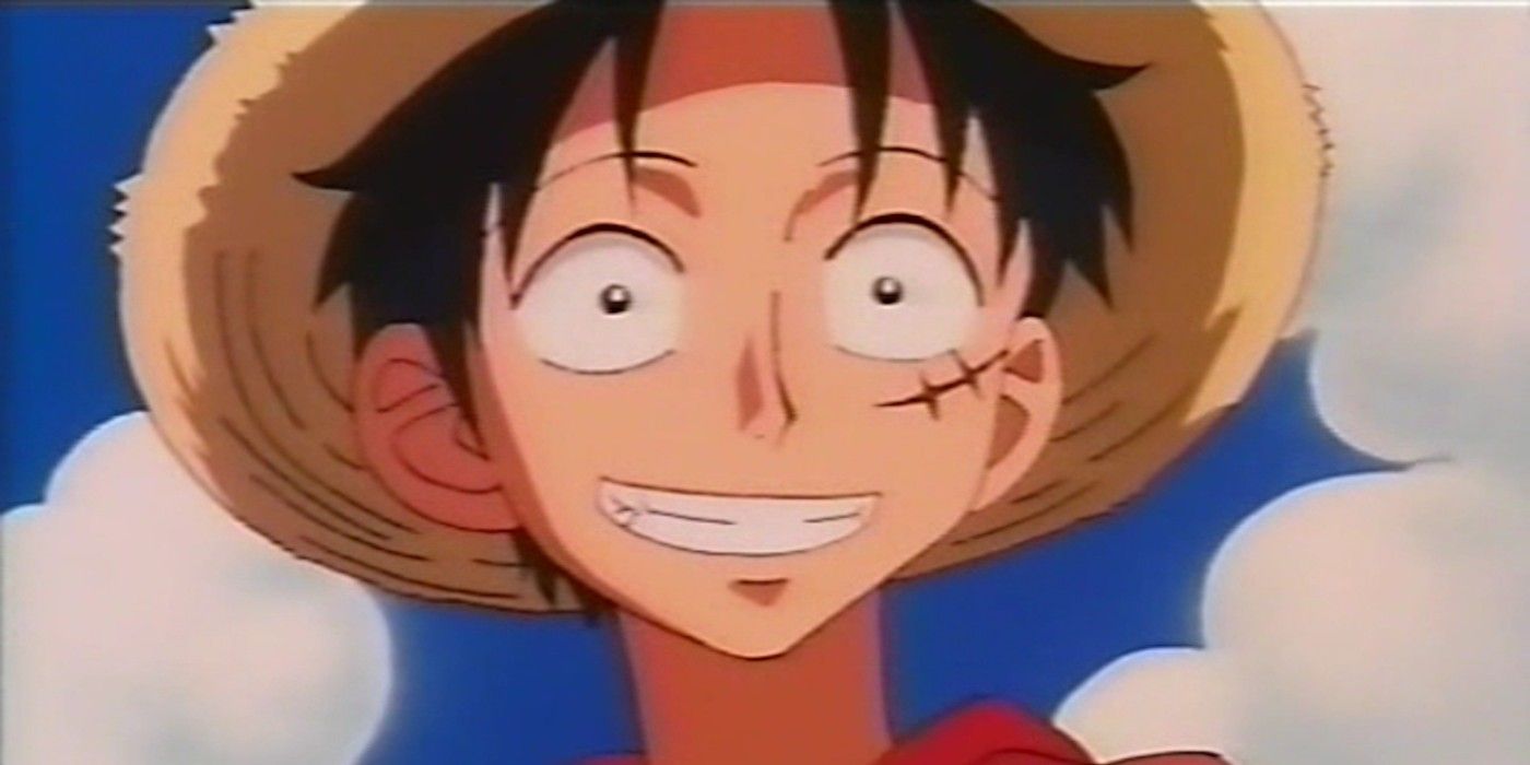 One Piece OVA Luffy Smiling