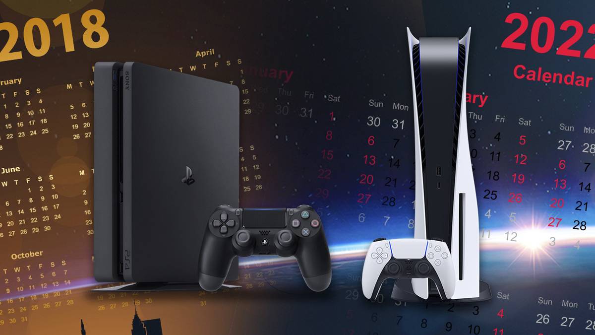 PS4 2018 PS5 2022