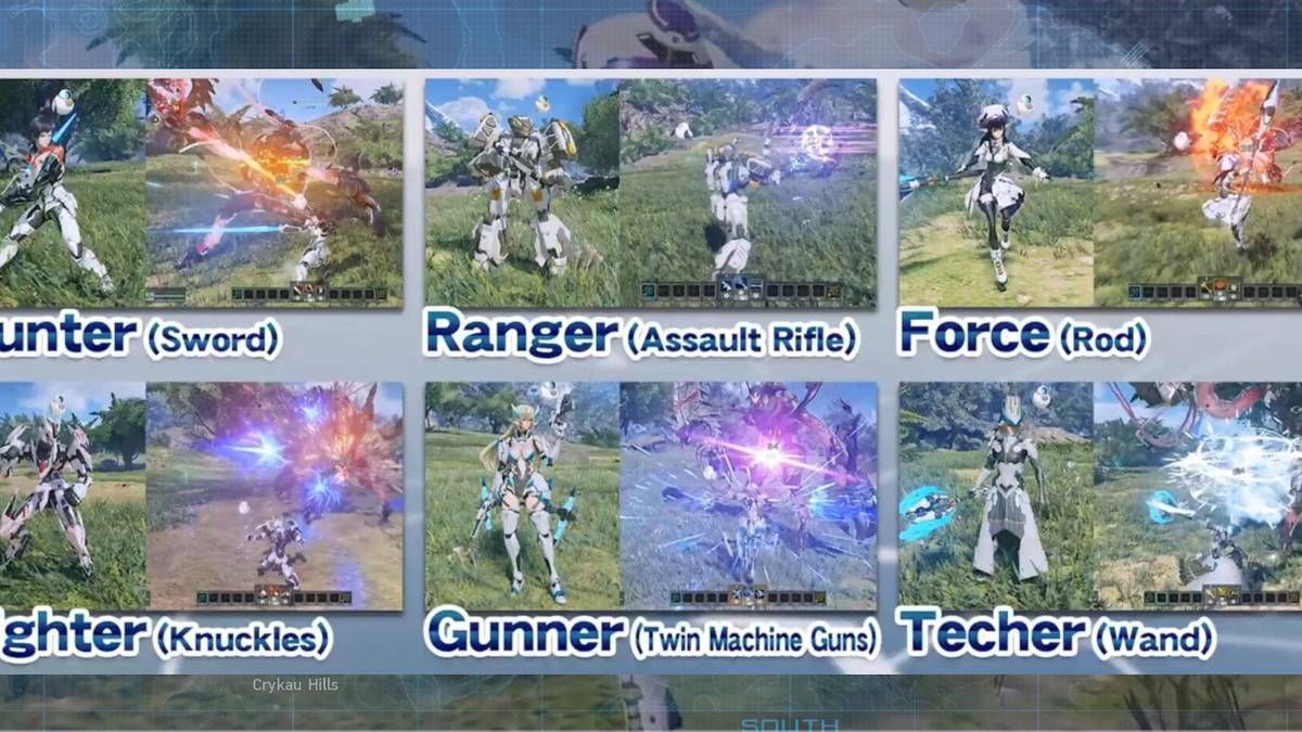 PSO2 New Genesis: How to Change Classes