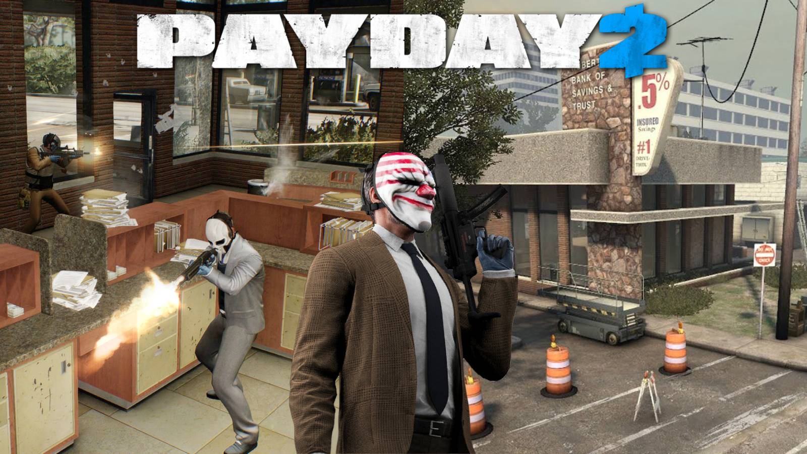 Payday 2 GO bank Heist
