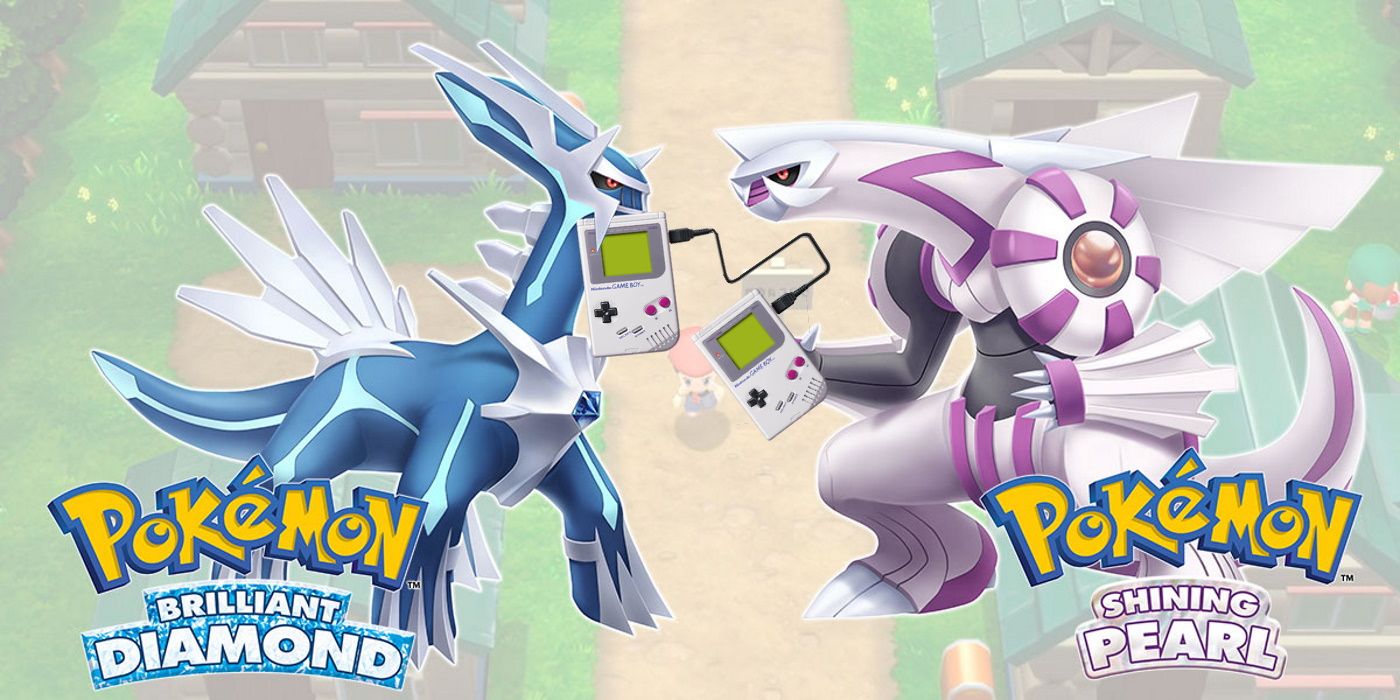 Pokemon Dialga Palkia Gameboy Linking Trading