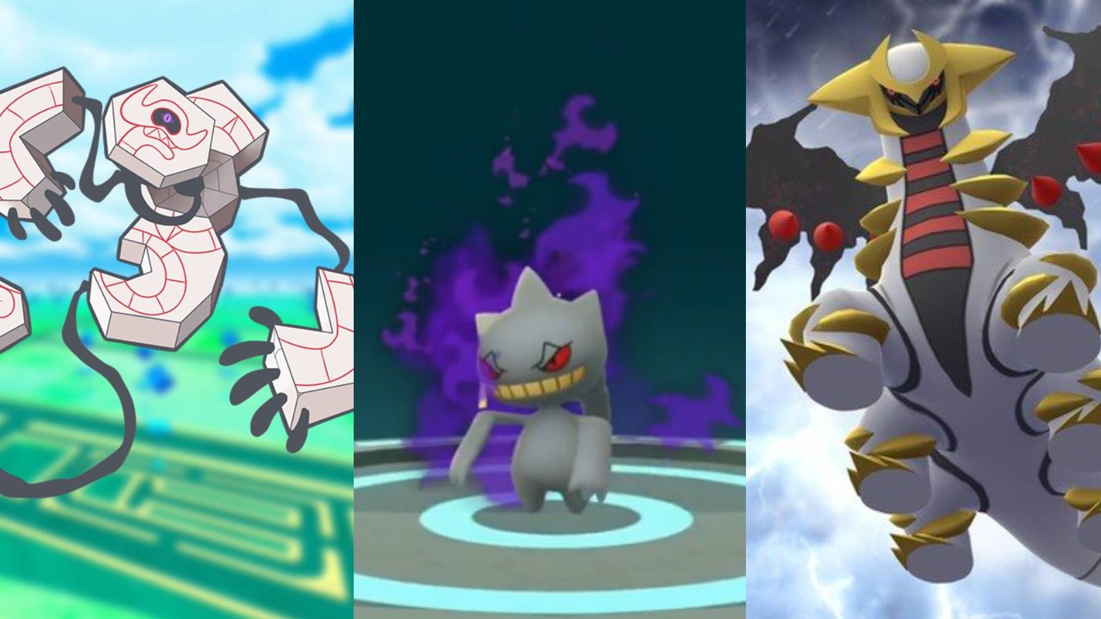 Pokemon Go Best Ghost Types Banette Giratina