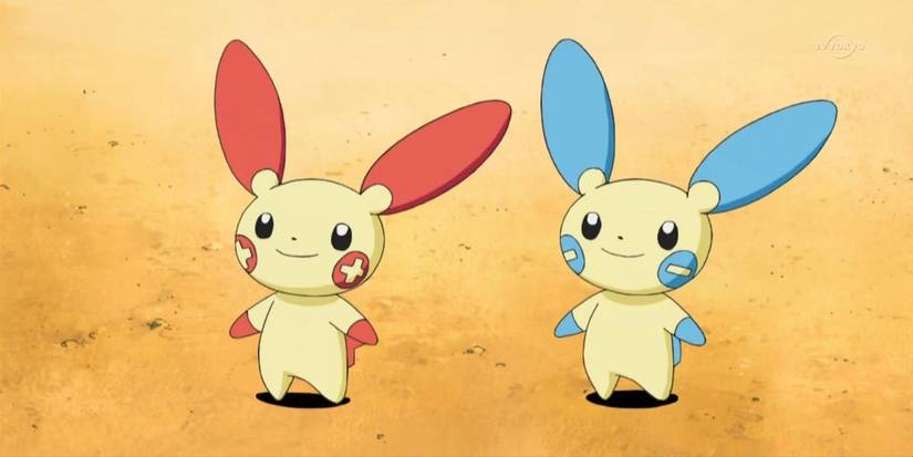 Minun and Plusle