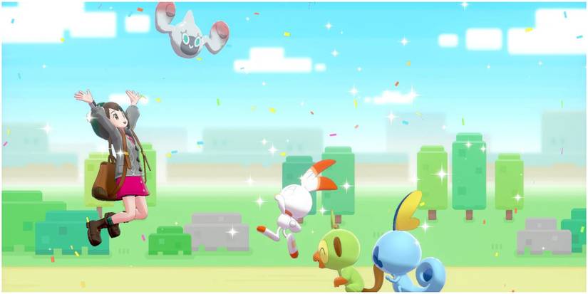 Pokemon Sword and Shield Scorbunny Grookey and Sobble Complete a Poke Job