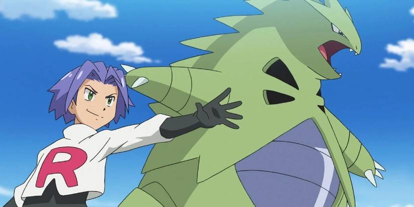 Pokemon Tyranitar with James