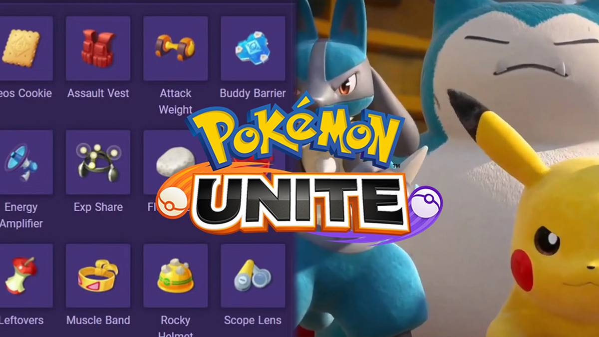 Pokemon Unite - Best Held Items Ranked Header
