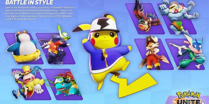 Pokemon Unite Holowear