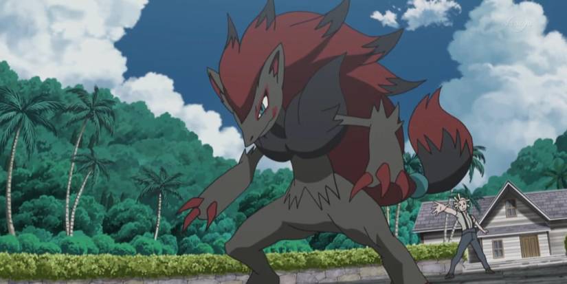 Pokemon Zoroark poised for battle