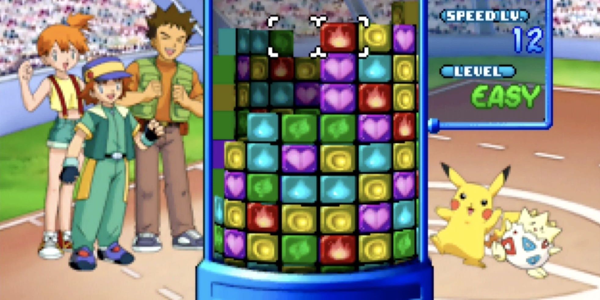 An easy puzzle in Pokemon Puzzle League