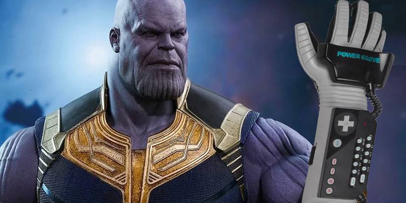 Power Glove controller worn by Thanos