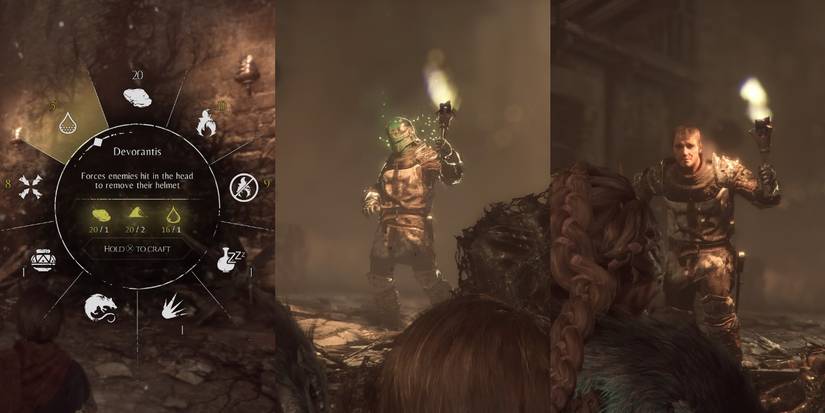 Devorantis, a projectile in A Plague Tale: Innocence