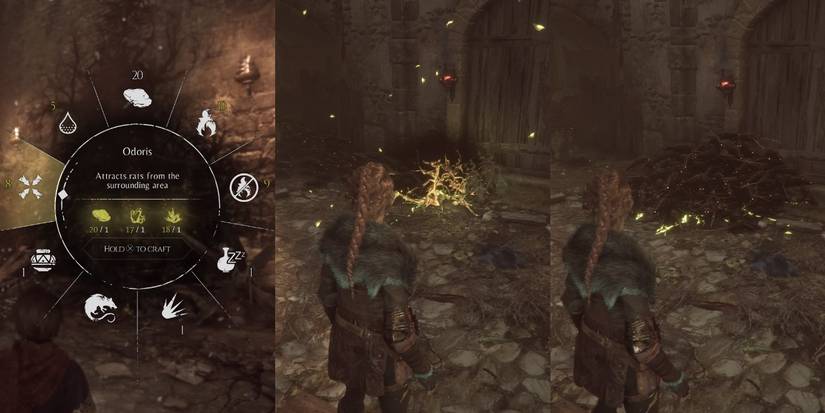 Odoris, a projectile in A Plague Tale: Innocence