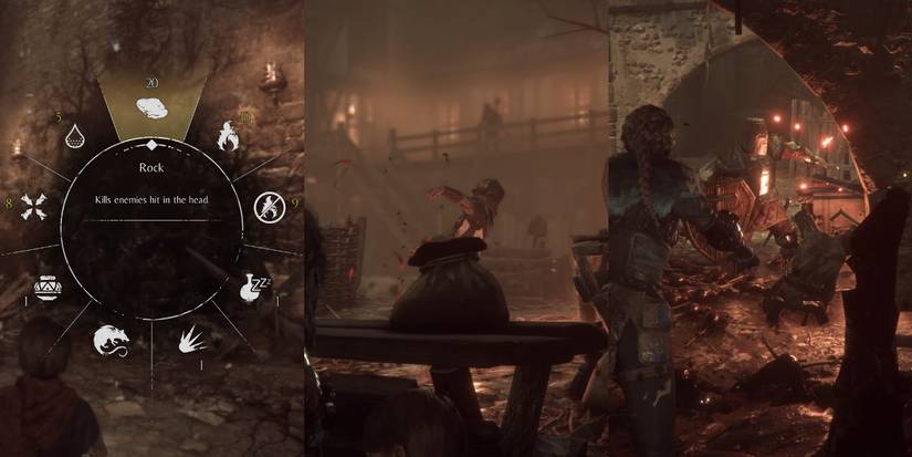 Rock, a projectile in A Plague Tale: Innocence