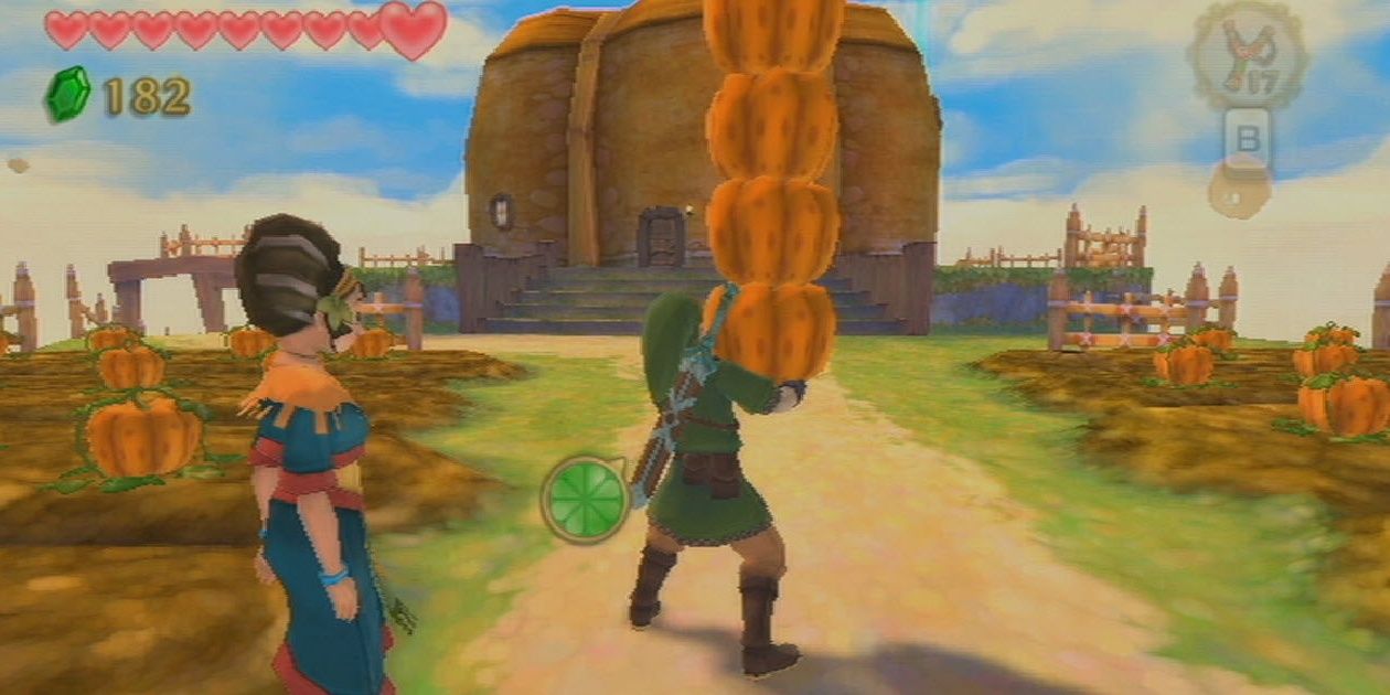 Pumpkin Island in The Legend of Zelda: Skyward Sword