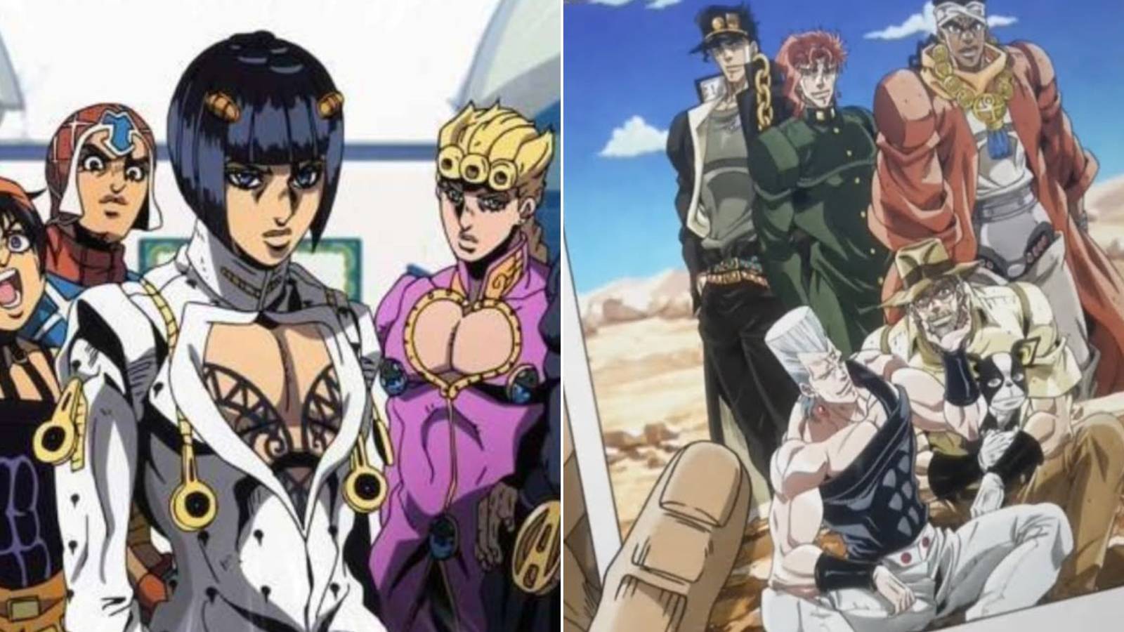 Jojo: shots of secondary characters