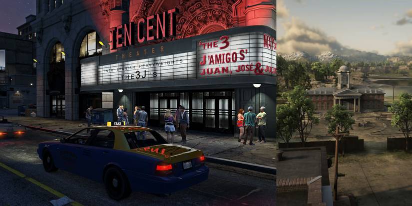 GTA 5's Red Dead cinema.