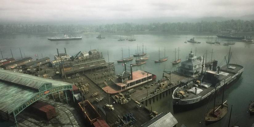 Red Dead Onlne Saint Denis Docsk