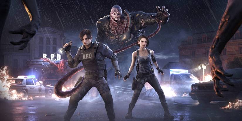 Leon Kennedy, Jill Valentine & Nemesis From Dead By Daylight