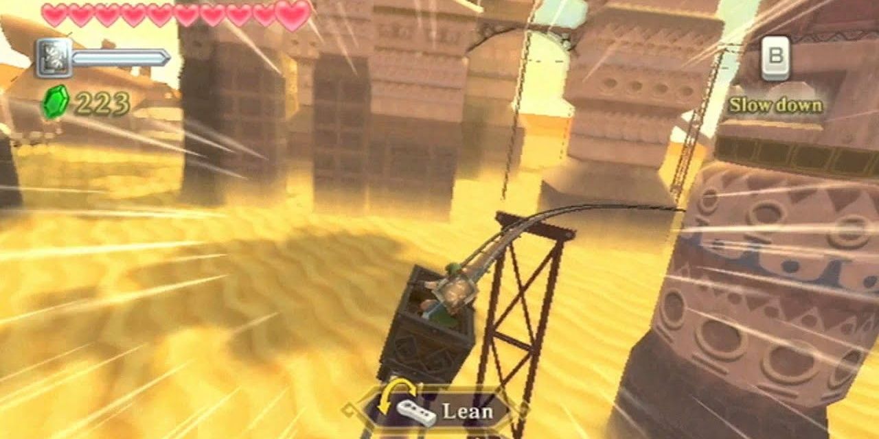 The Rickety Coaster in The Legend of Zelda: Skyward Sword