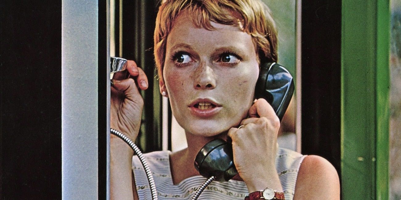 Rosemary on the phone in Rosemary's Baby